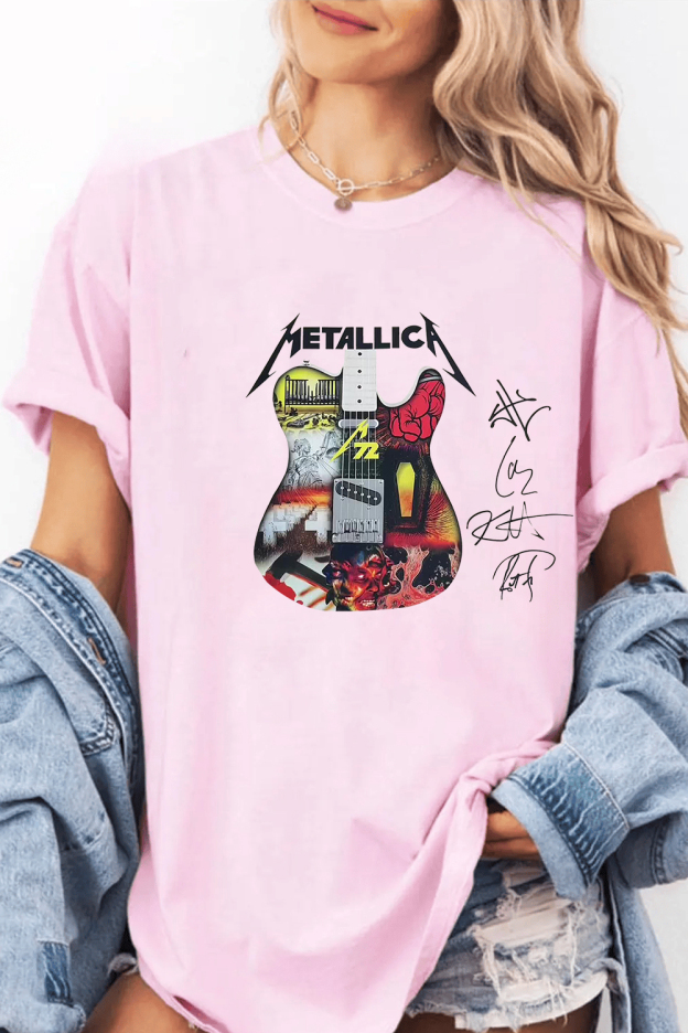 metallica 2025 women T-SHIRT