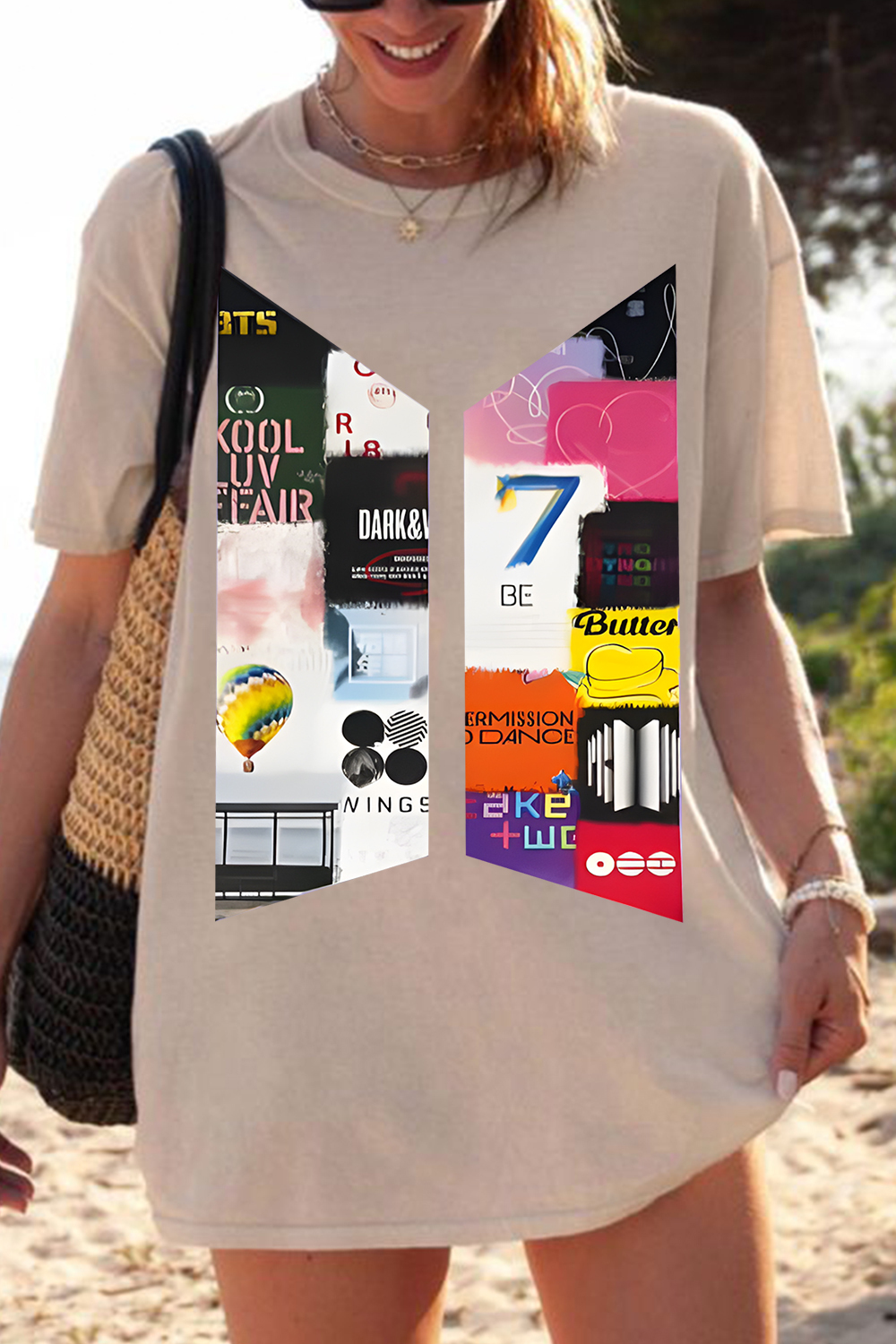 BTS Logo Is So Beautiful 💜 Tee