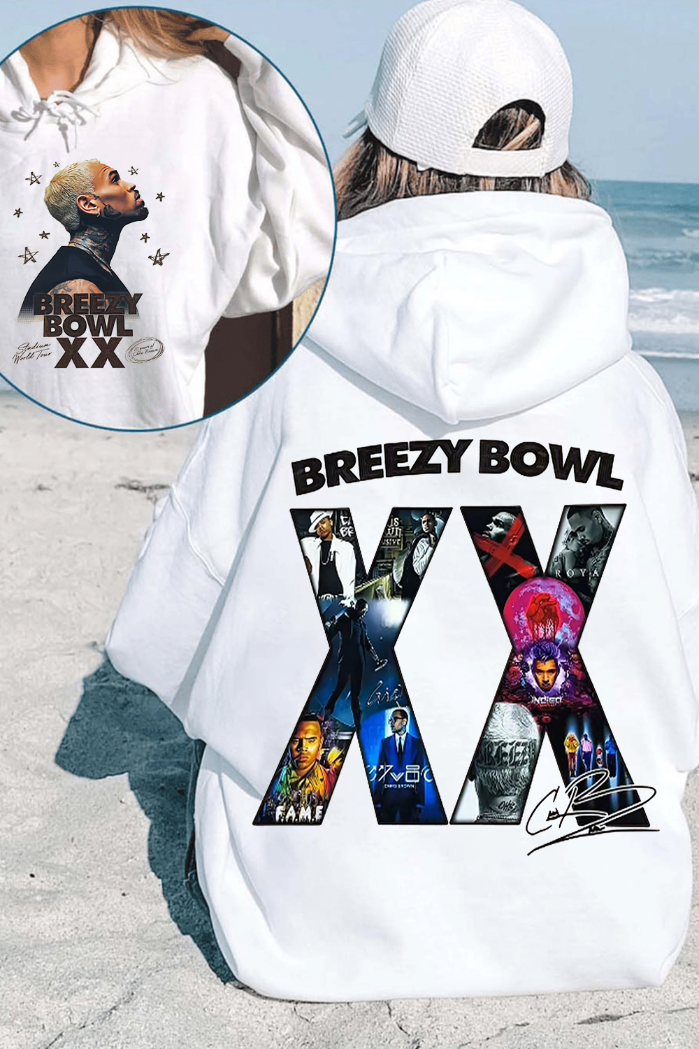 2 Sided CB Graphic Shirt For Women