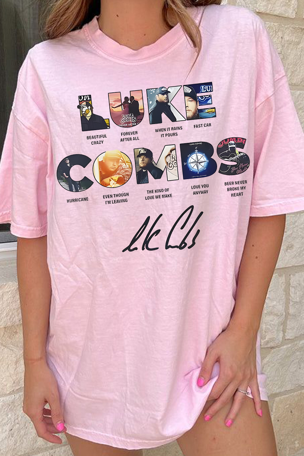 Luke Combs Tee  For Women