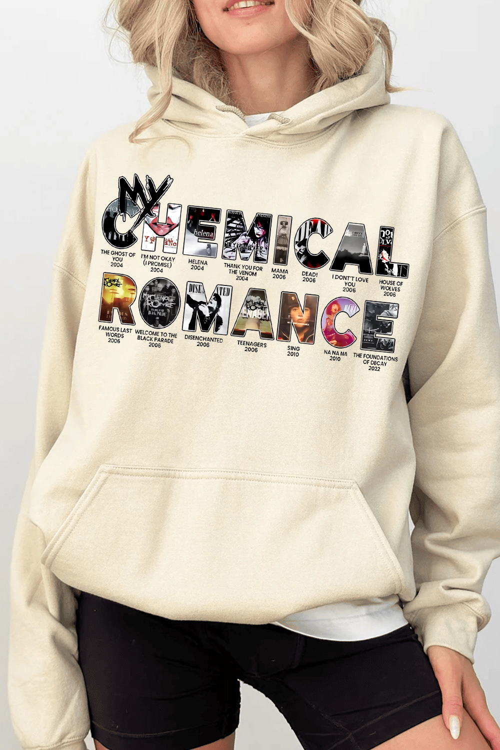 MCR concert 2025 hoodie For women