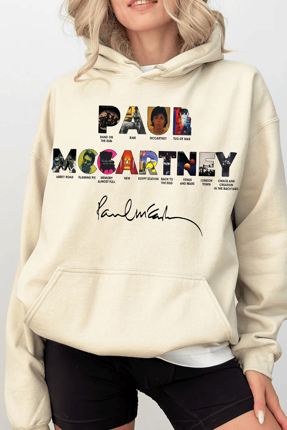 Paul Mccartney Women Hoodie