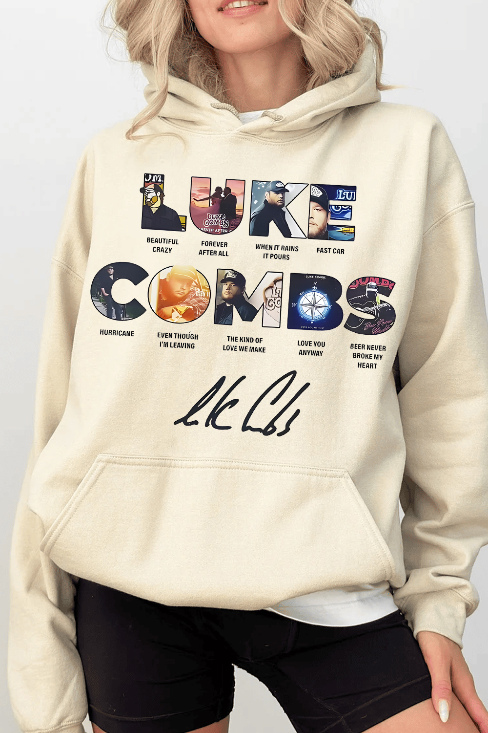 Luke Combs Tour 2025 Hoodie For Women