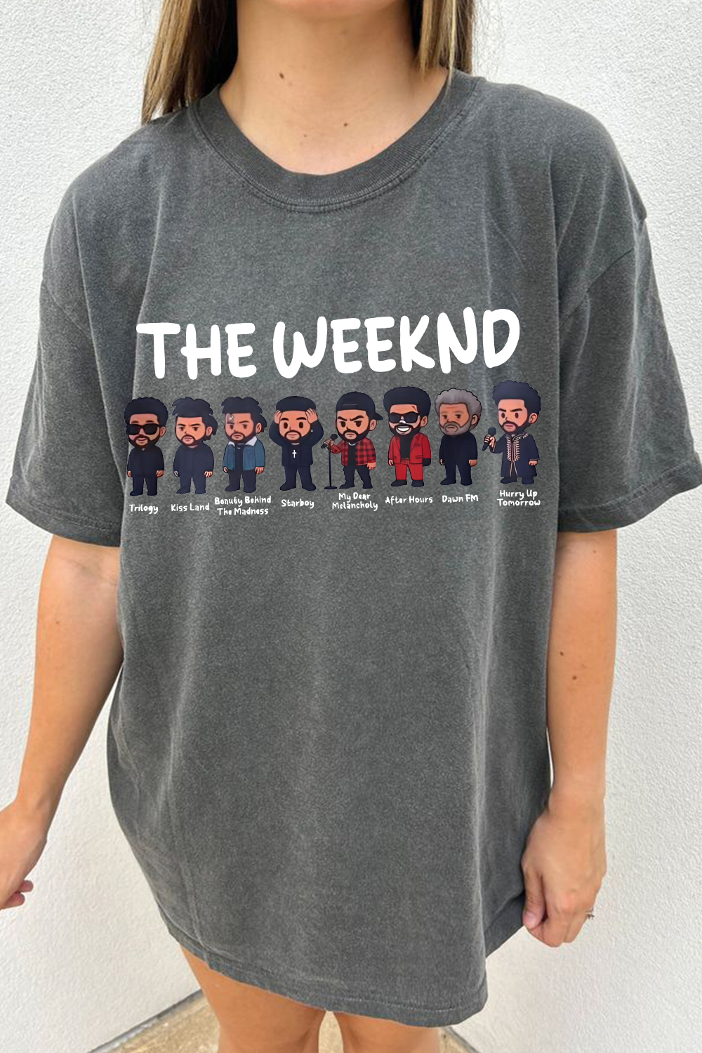 Rock The Weeknd tee and shine brighter for women