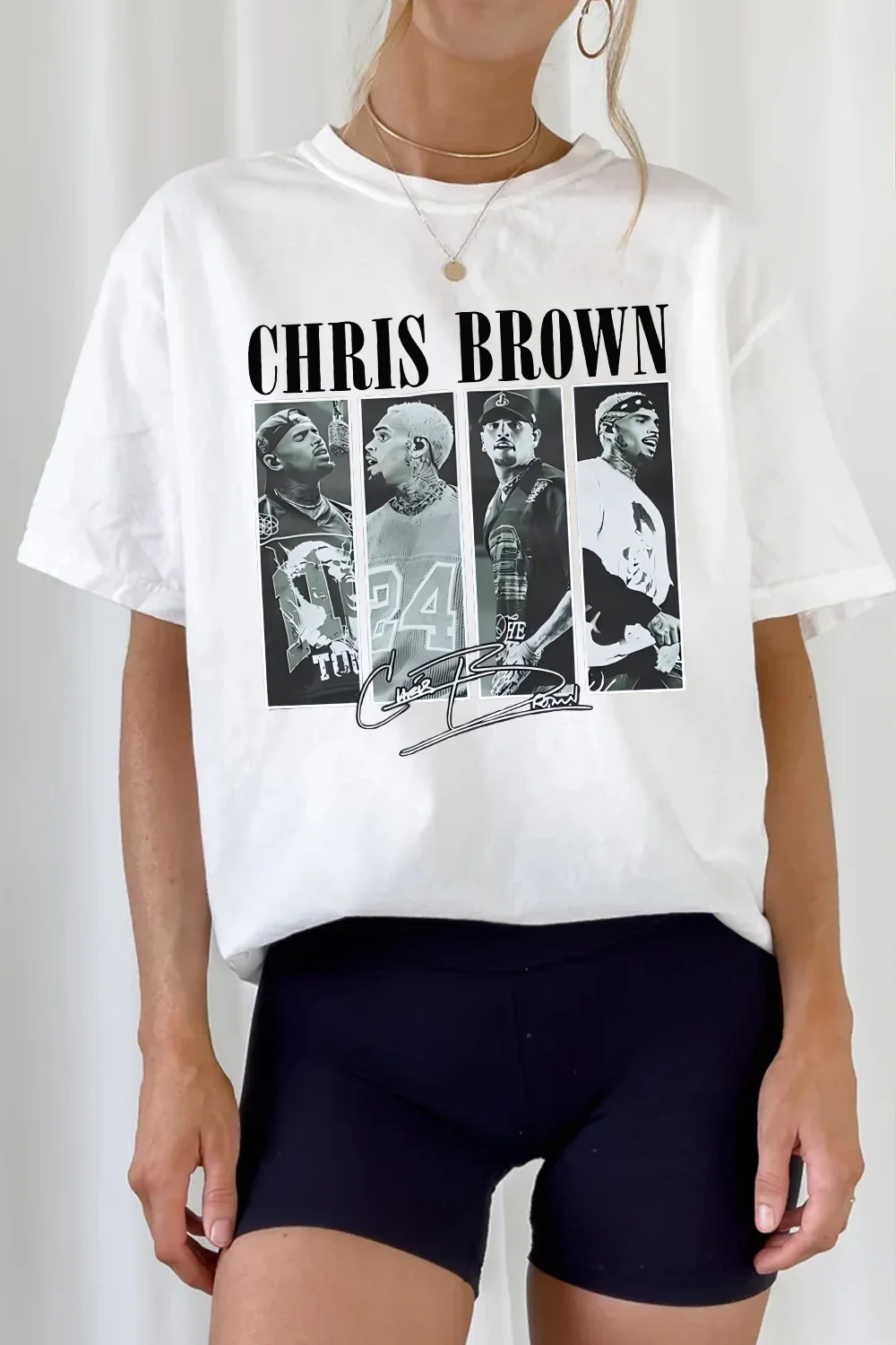 Chris Brown Concert Merch Tee For Women