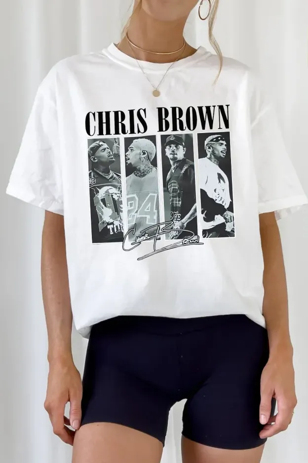 Chris Brown Concert Merch Tee For Women