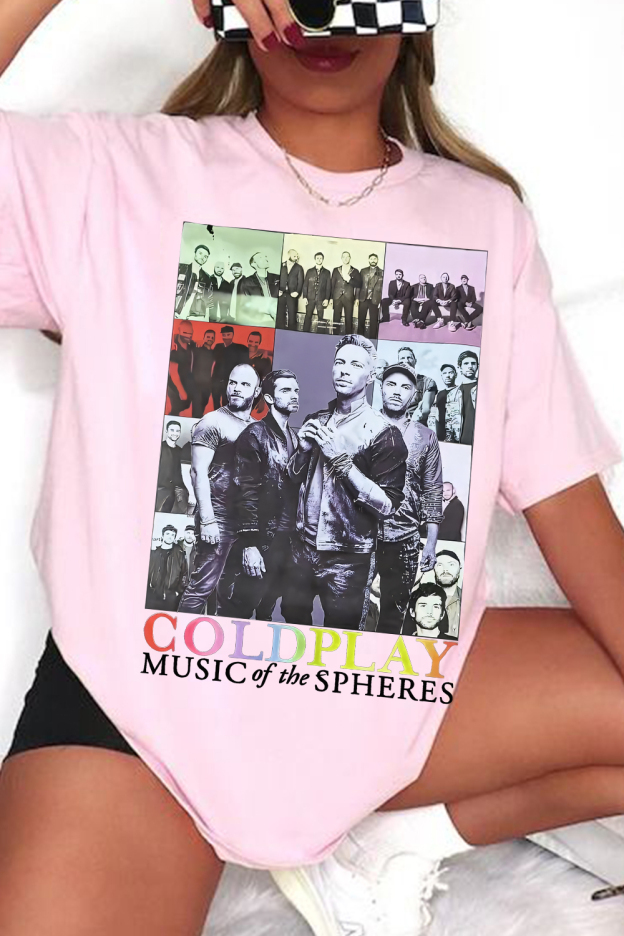 coldplayconcert women t-shirt