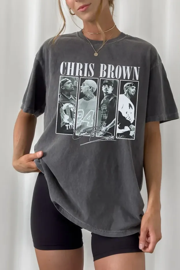 Chris Brown Concert Merch Tee For Women