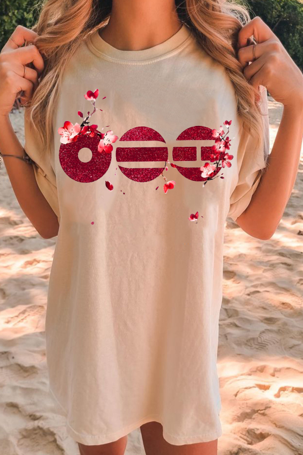 🌸 Arirang World Tour 2026 Floral Tee