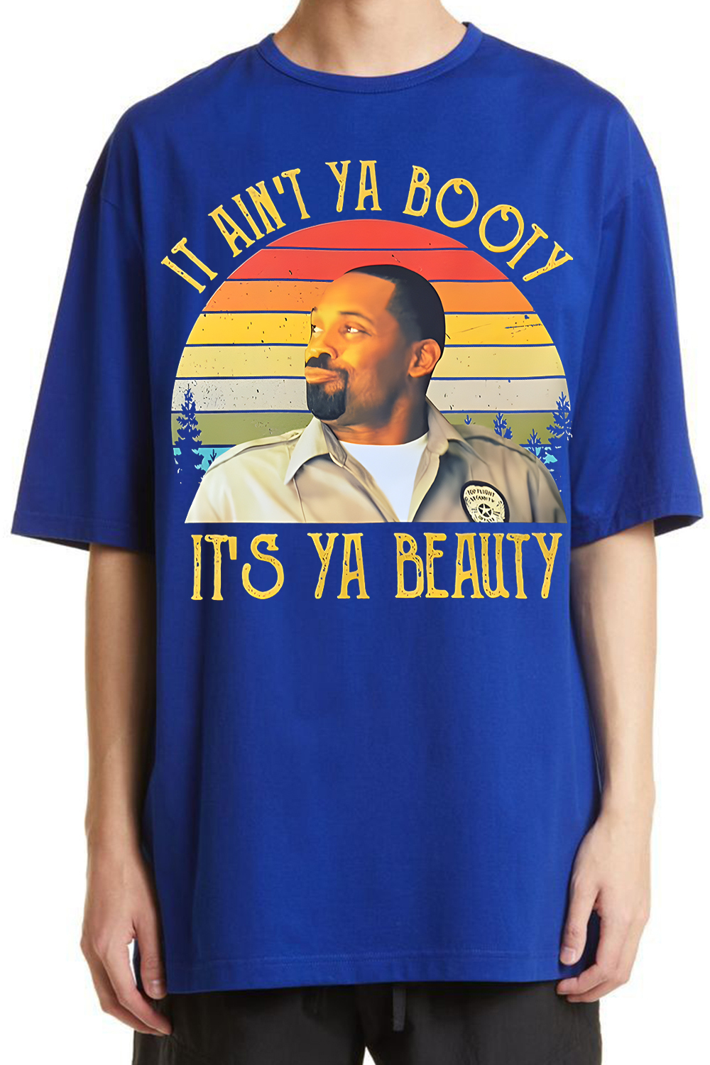 Day-Day It ain't Ya Booty It's Ya Beauty Vintage T-Shirt Friday1995 Movie T-Shirt