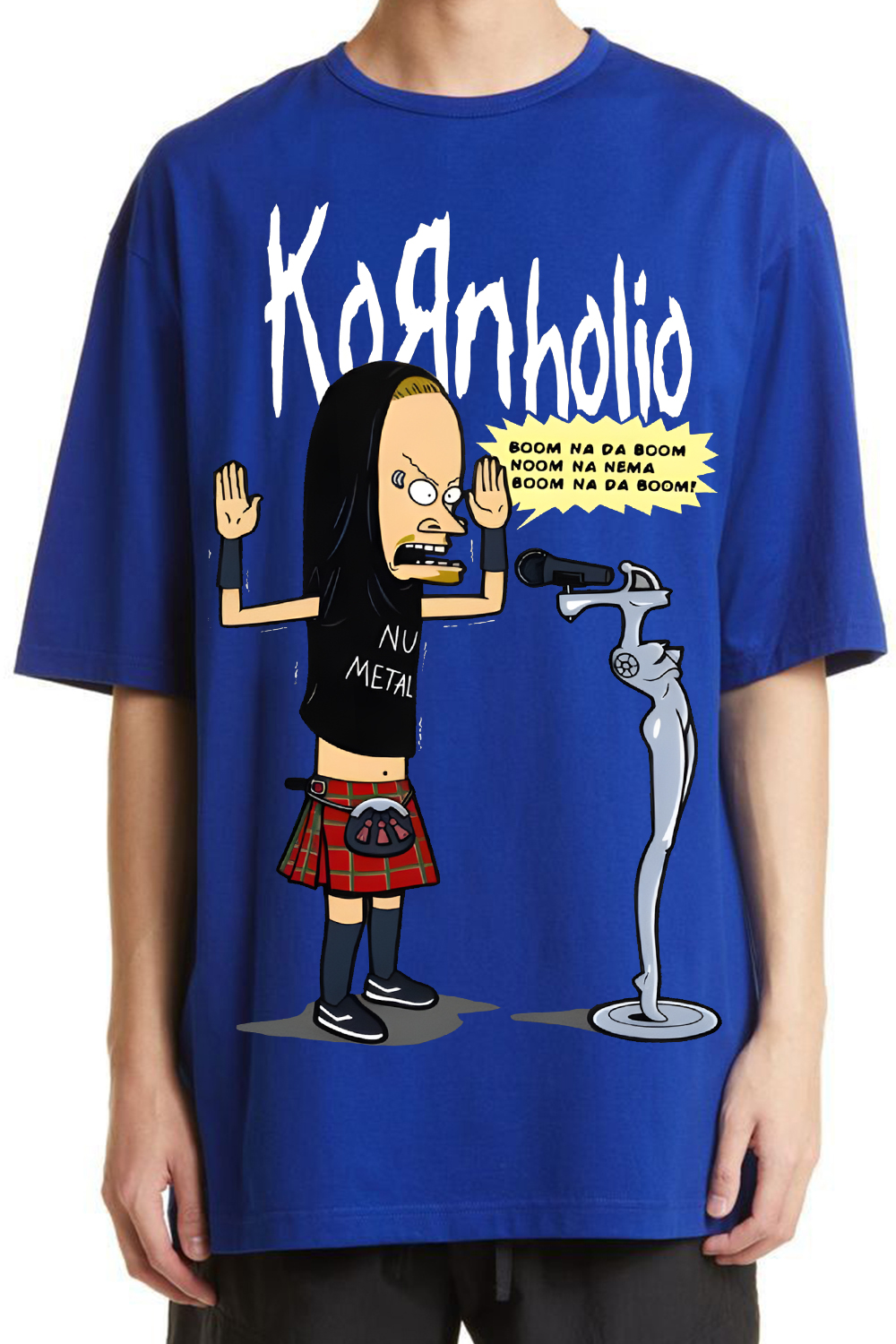 Korn Beavis and Butthead Shirt For Men