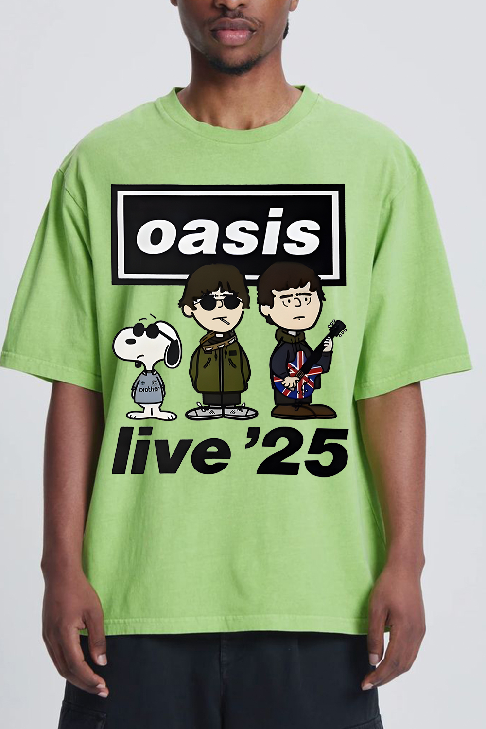 Snoopy x oasis tee