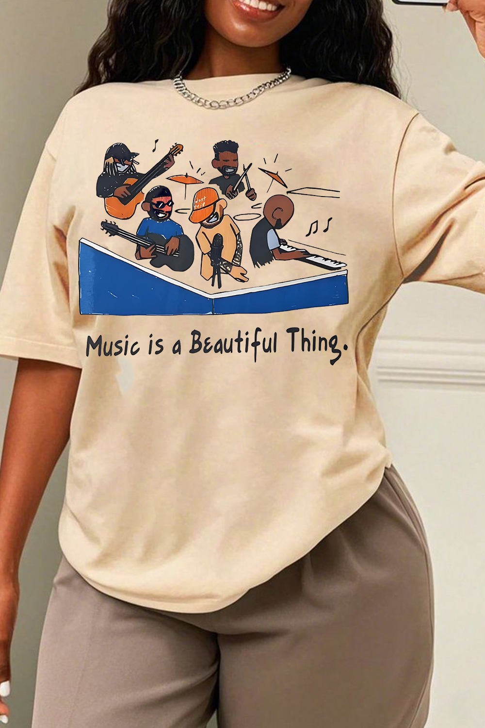 Mac tiny desk women tshirt