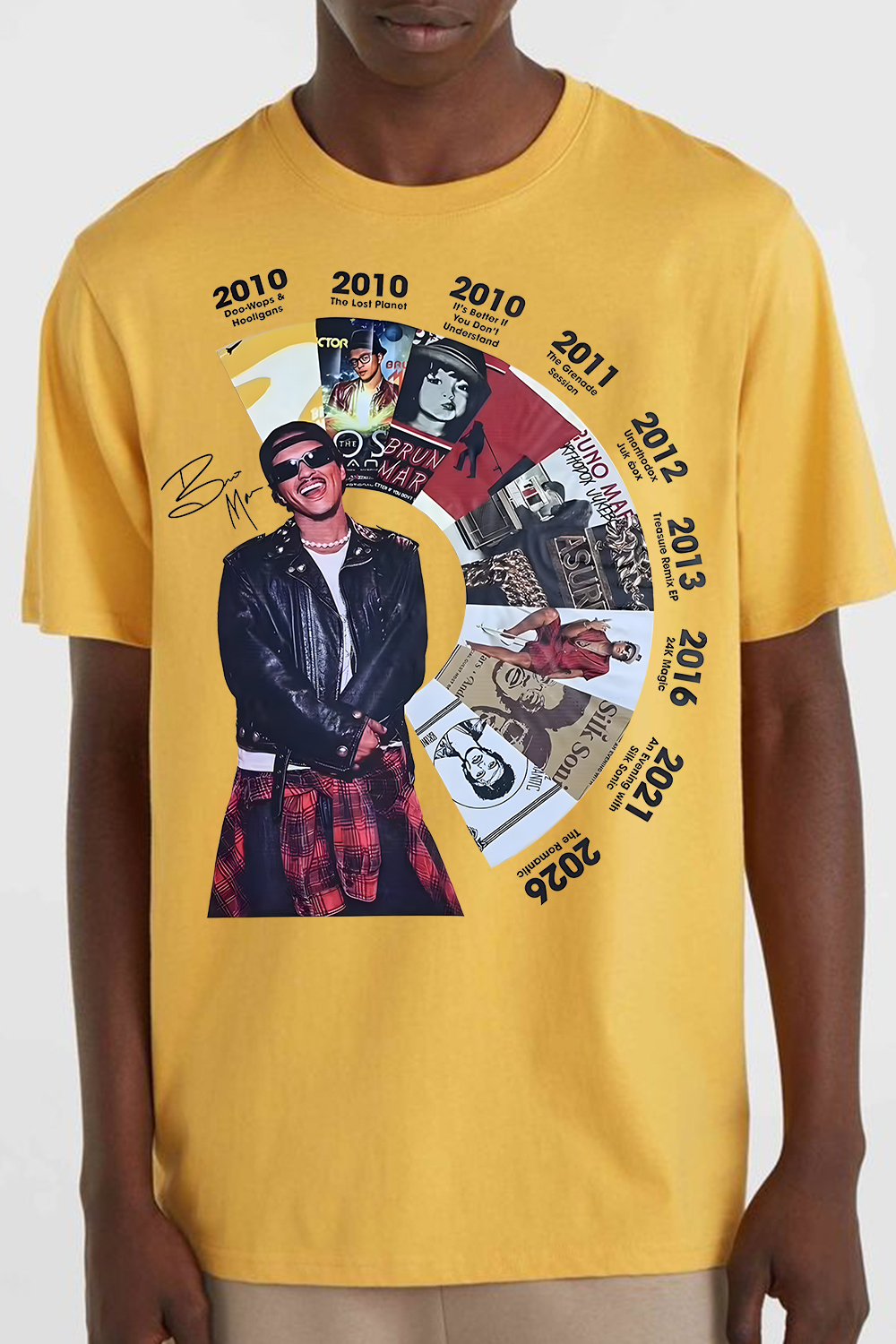 I Love Bruno Mars’Music 🔥🔥 Men Tee