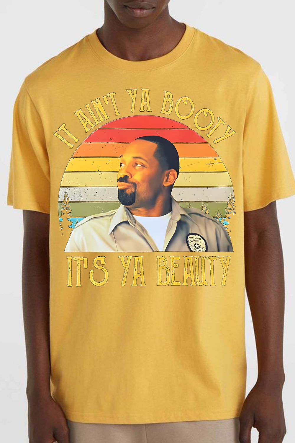 Day-Day It ain't Ya Booty It's Ya Beauty Vintage T-Shirt Friday1995 Movie T-Shirt