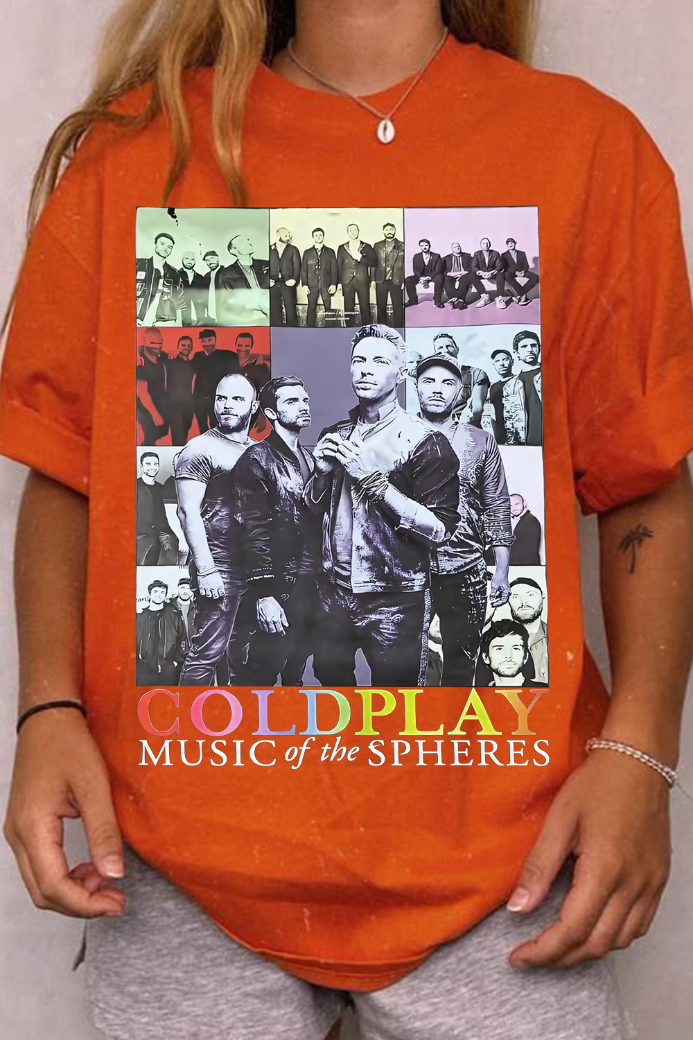 coldplayconcert women t-shirt