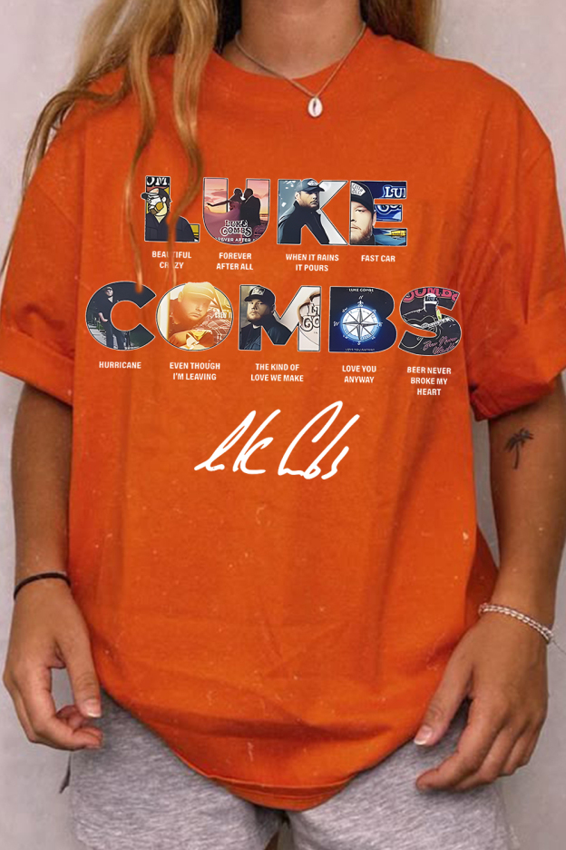 Luke Combs Tee  For Women