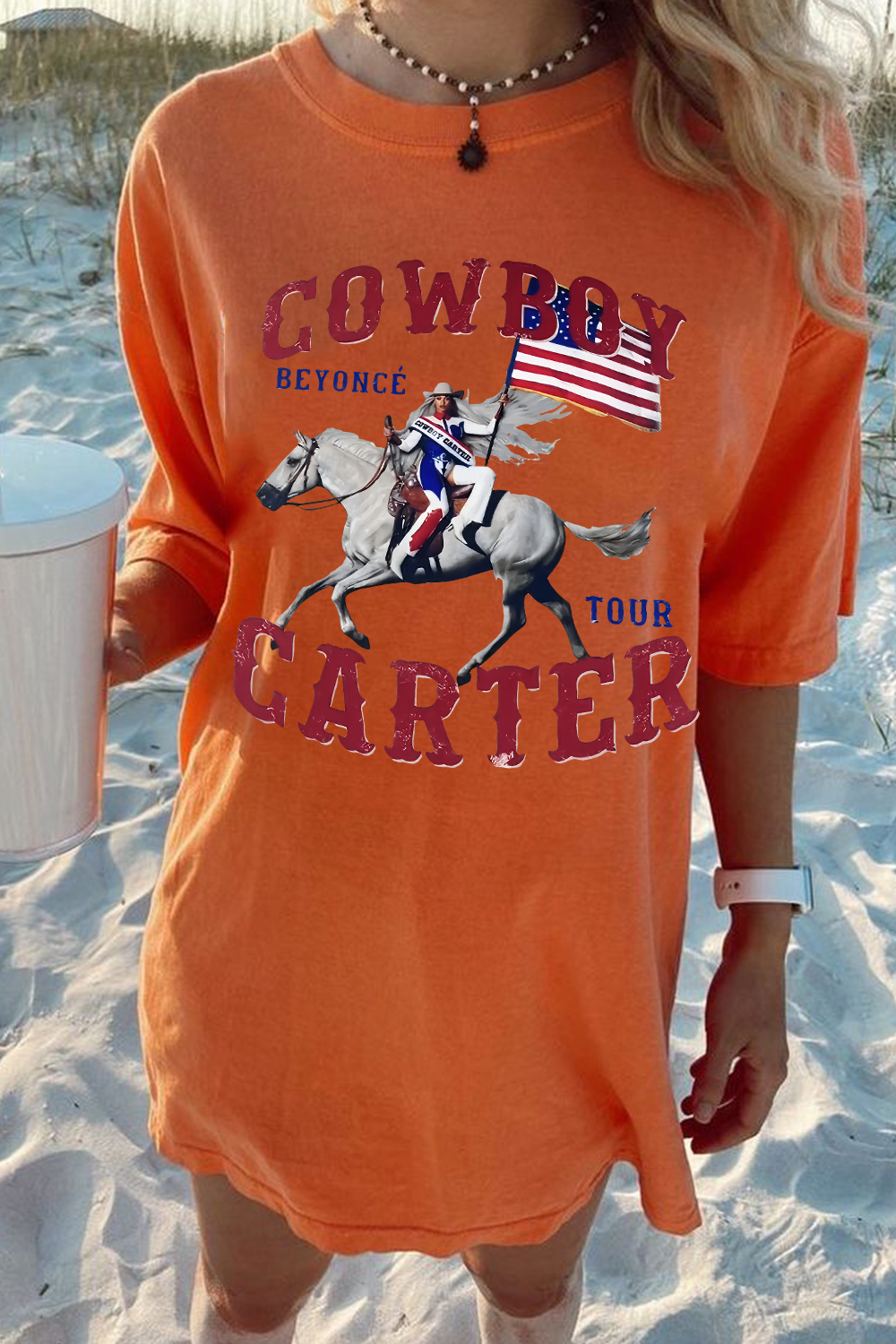 Beyoncé Cowboy Carter Merch Tee For Women