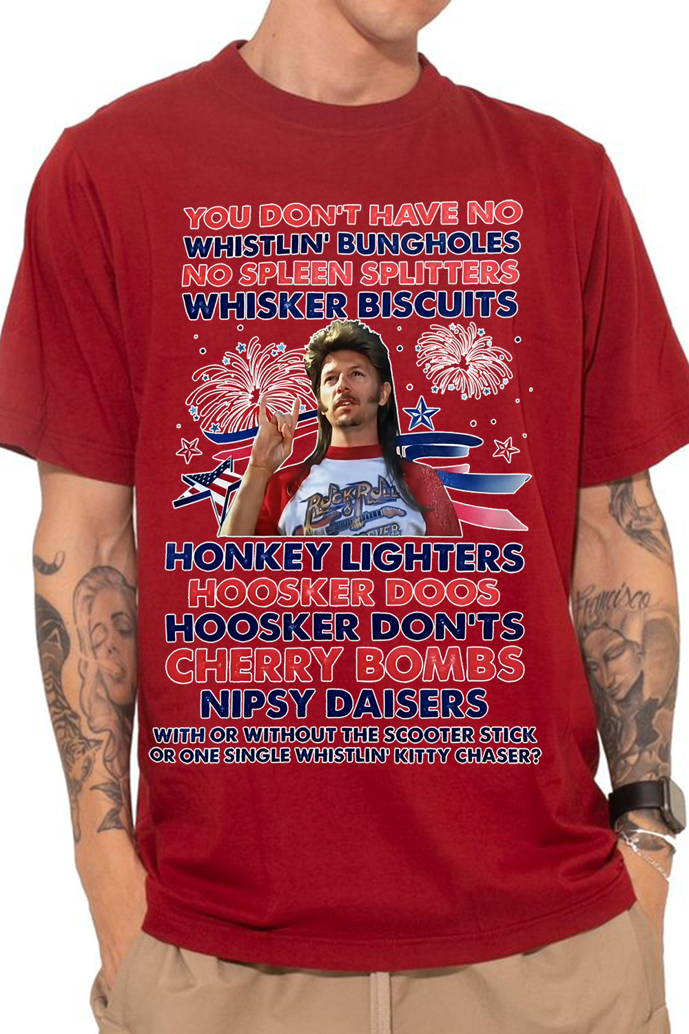4th of July men t-shirt