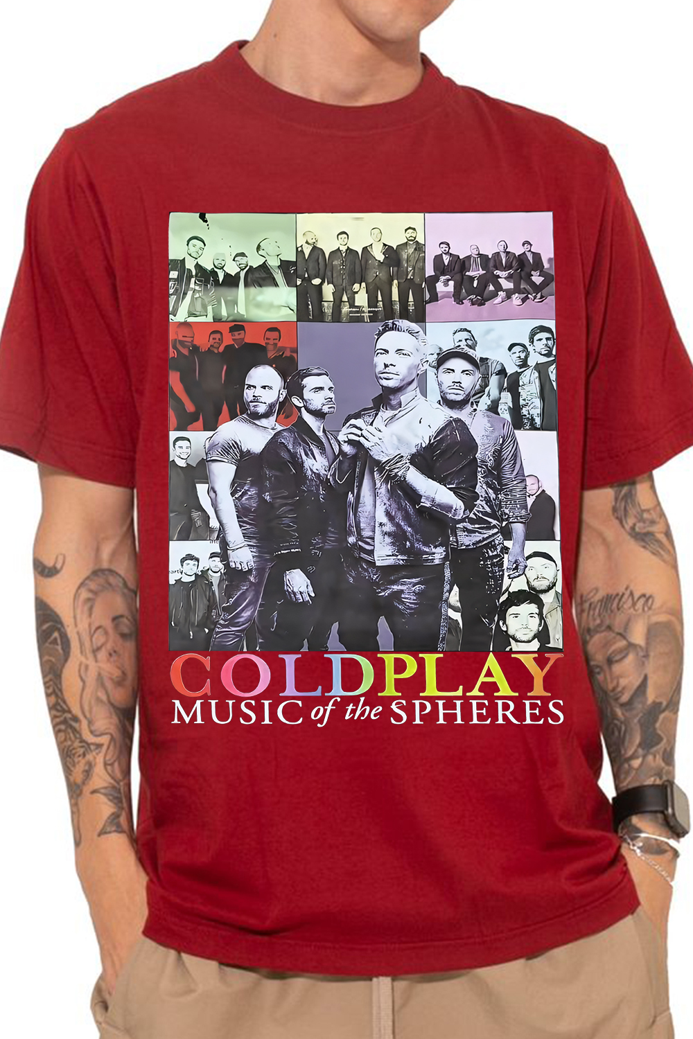 coldplayconcert t-shirt