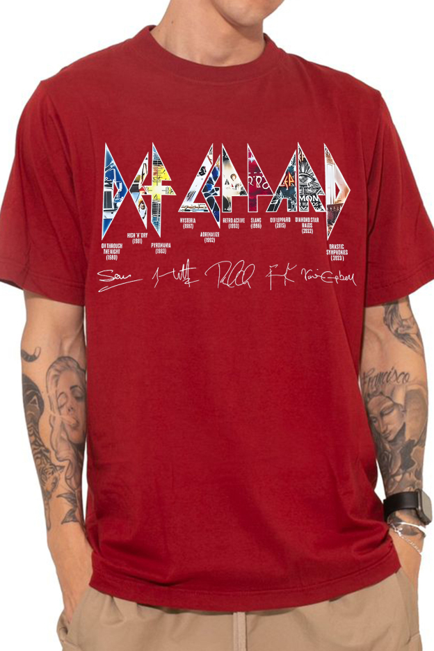 DEF LEPPARD Album T-shirt