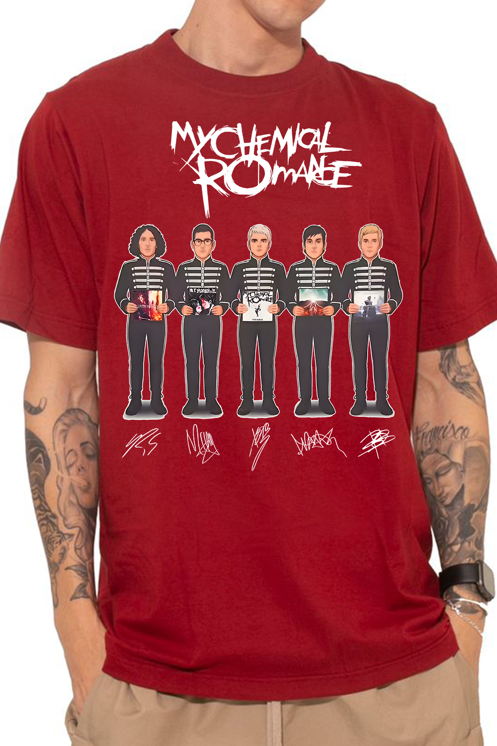 MCR tee