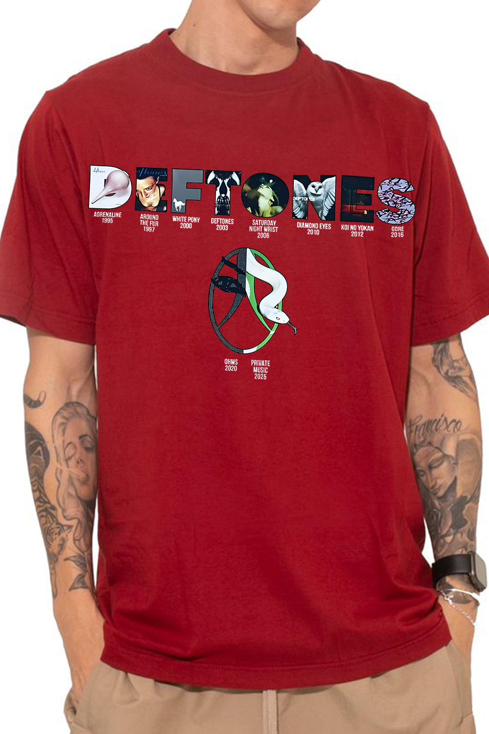 Deftones Album Tee