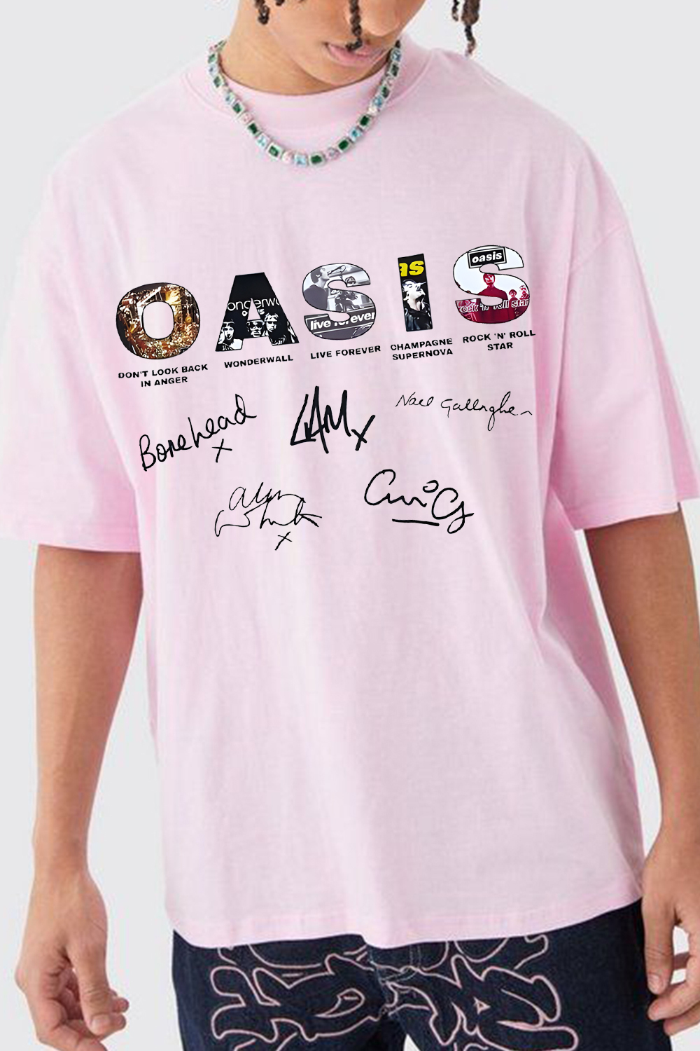 Oasis Unisex T Shirt Definitely Maybe Promo Official Reunion Tour 2025