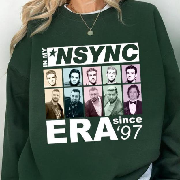 In My NSYNC Era Since 97 Vintage Nsync Women Sweatshirt