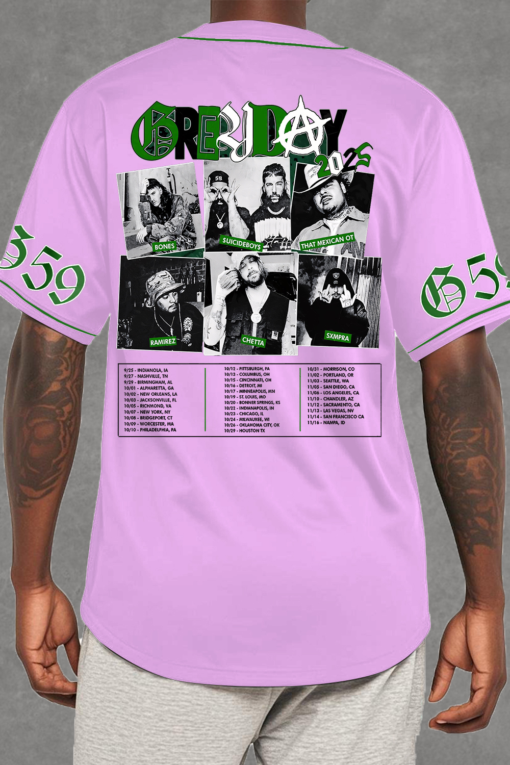 Suicideboy G59 Baseball Jersey