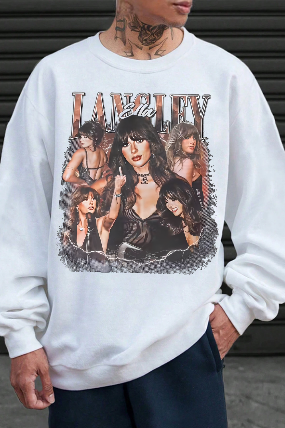 Ella Langley Printed Sweatshirt