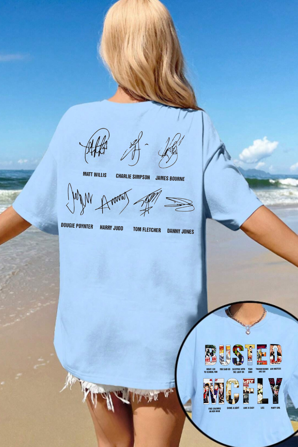 Busted & McFly Tee