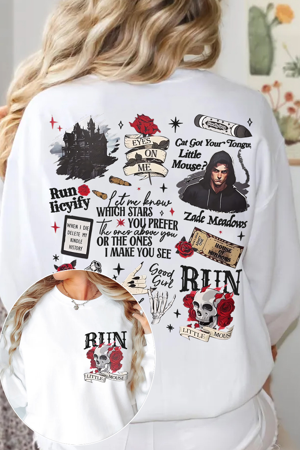 darkromance women's sweatshirt