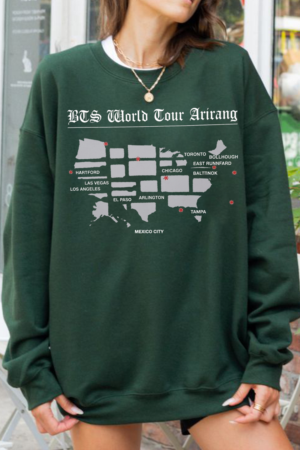 BTS Mexico City Tour Sweatshirt