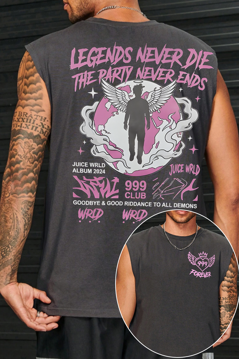 Legends Never Die Men Tank