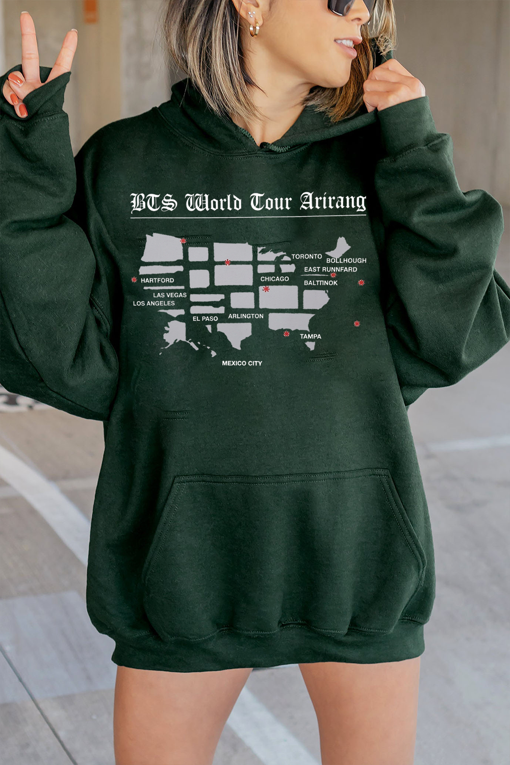 BTS Mexico City Tour Hoodie