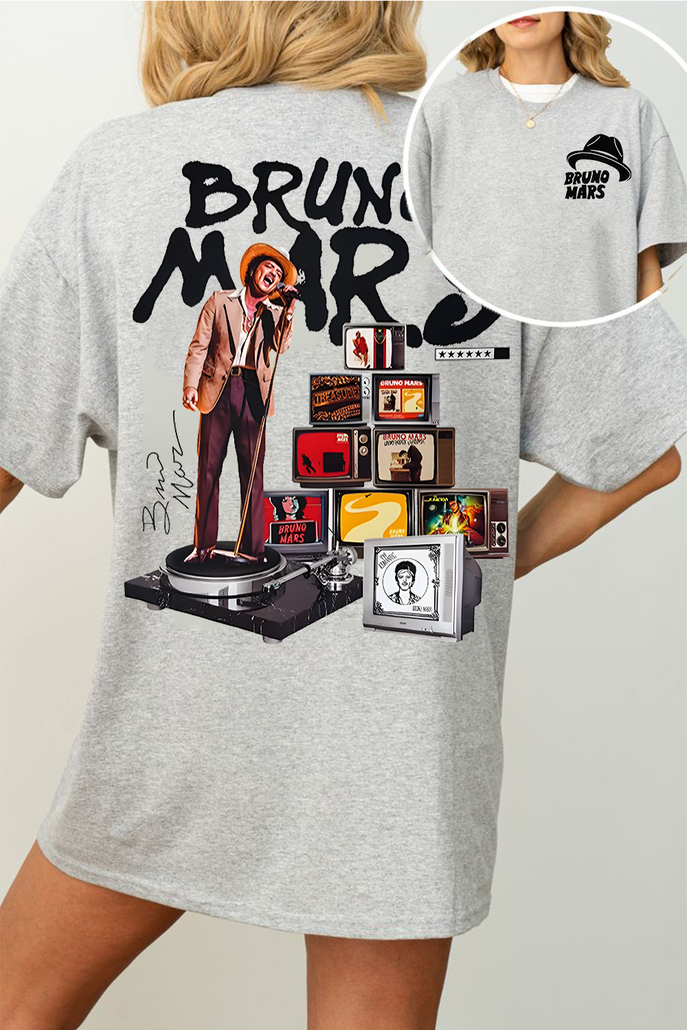 Bruno Mars Fans Women T-Shirt