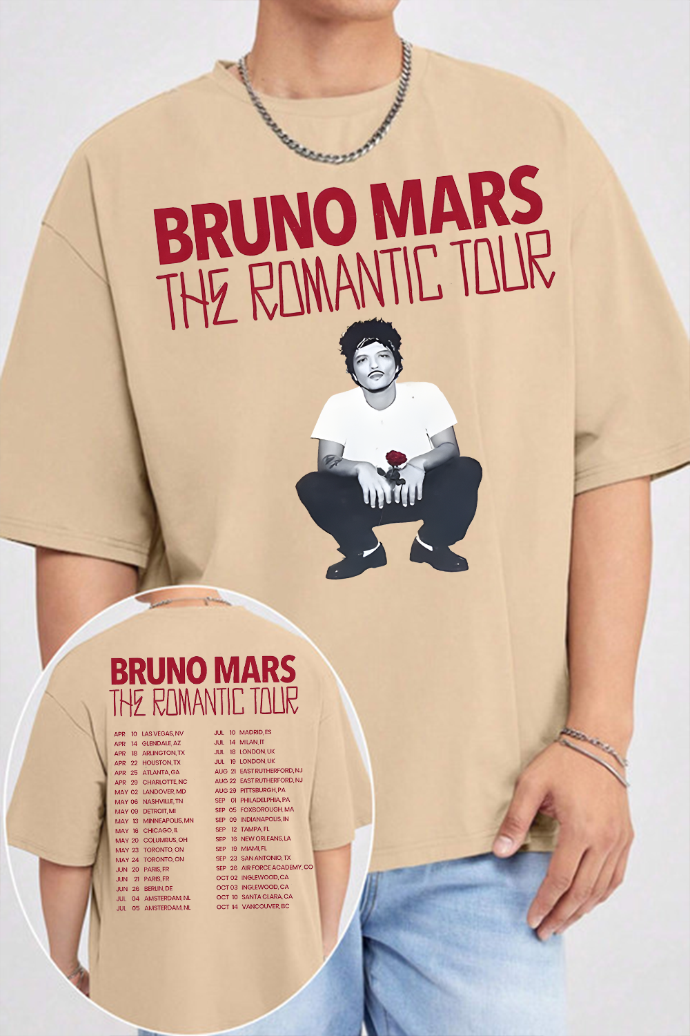 Bruno Mars Concert Tee