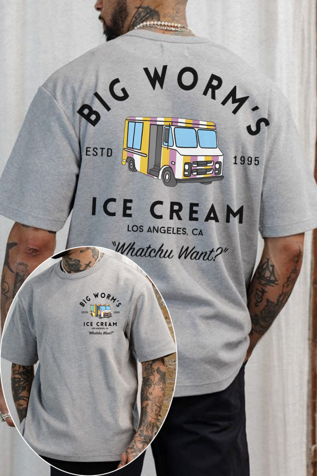 Big Worm's Ice Cream Shirt