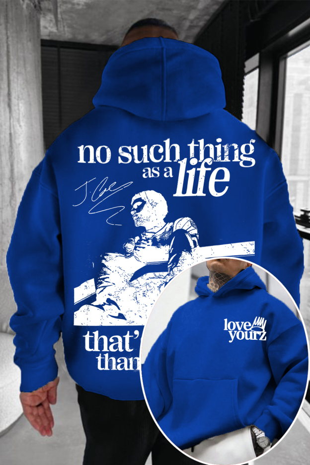 J Cole Hoodie 🔥 Love Yourz Hoodie – No Such Thing As A Life That's Better Than Yourz Vintage Hip Hop Hoodie