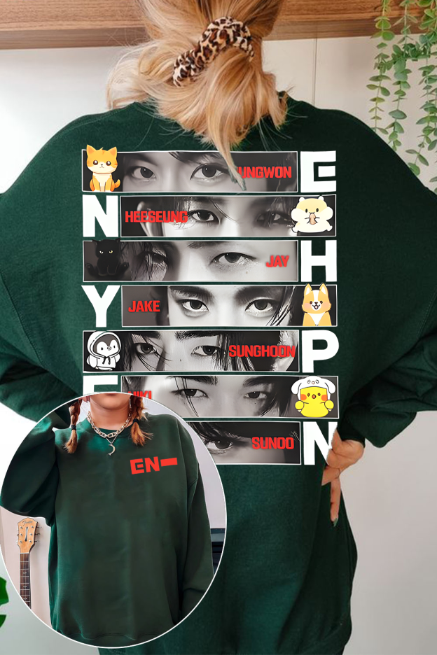 Enhypen 2-Side Fans Sweatshirt