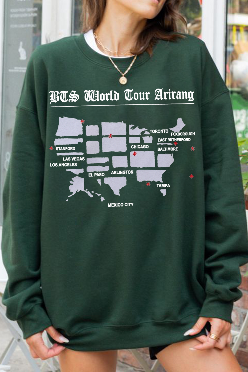 BTS Mexico City Tour Sweatshirt