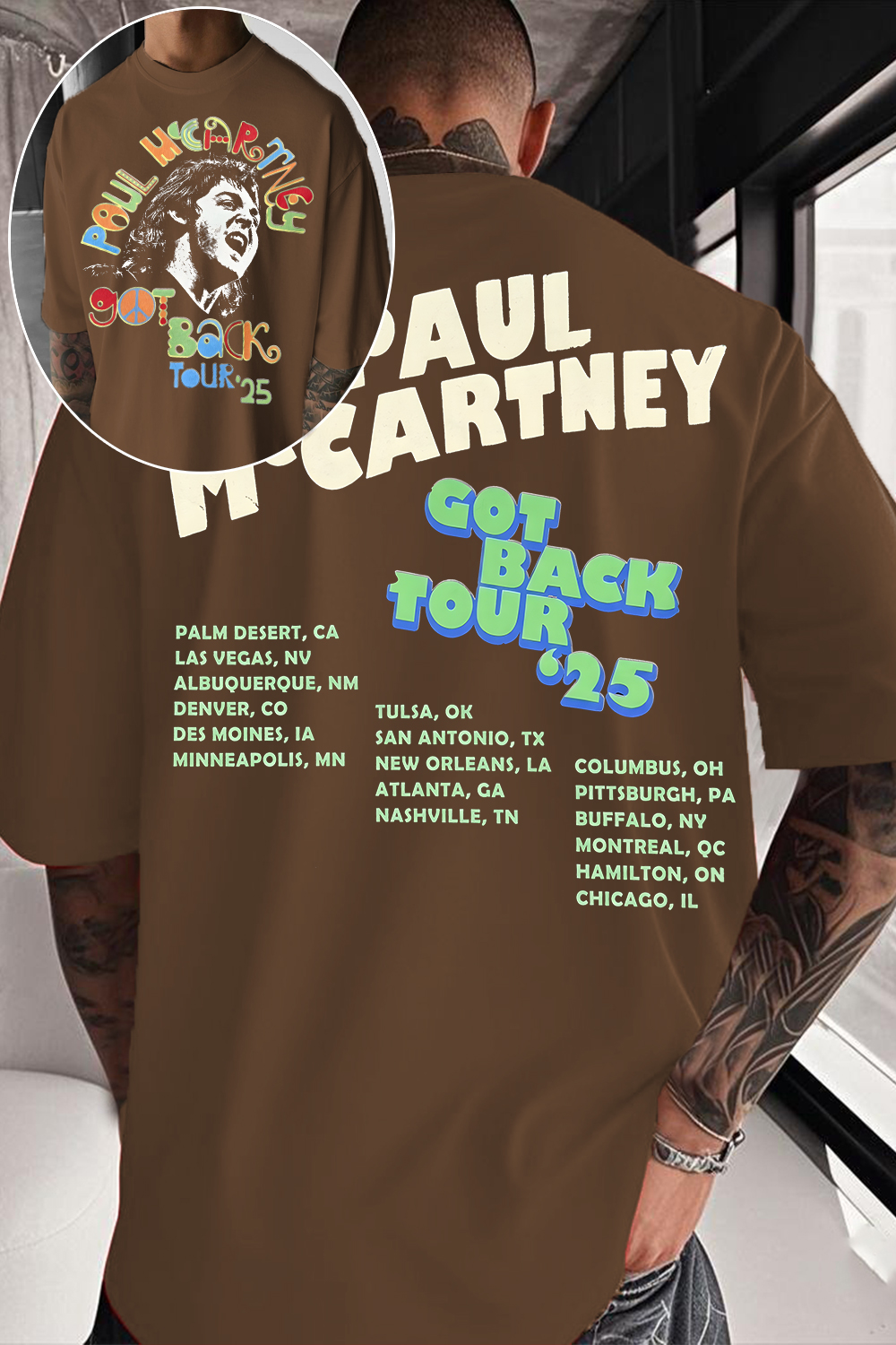 Paul McCartney Music Tee
