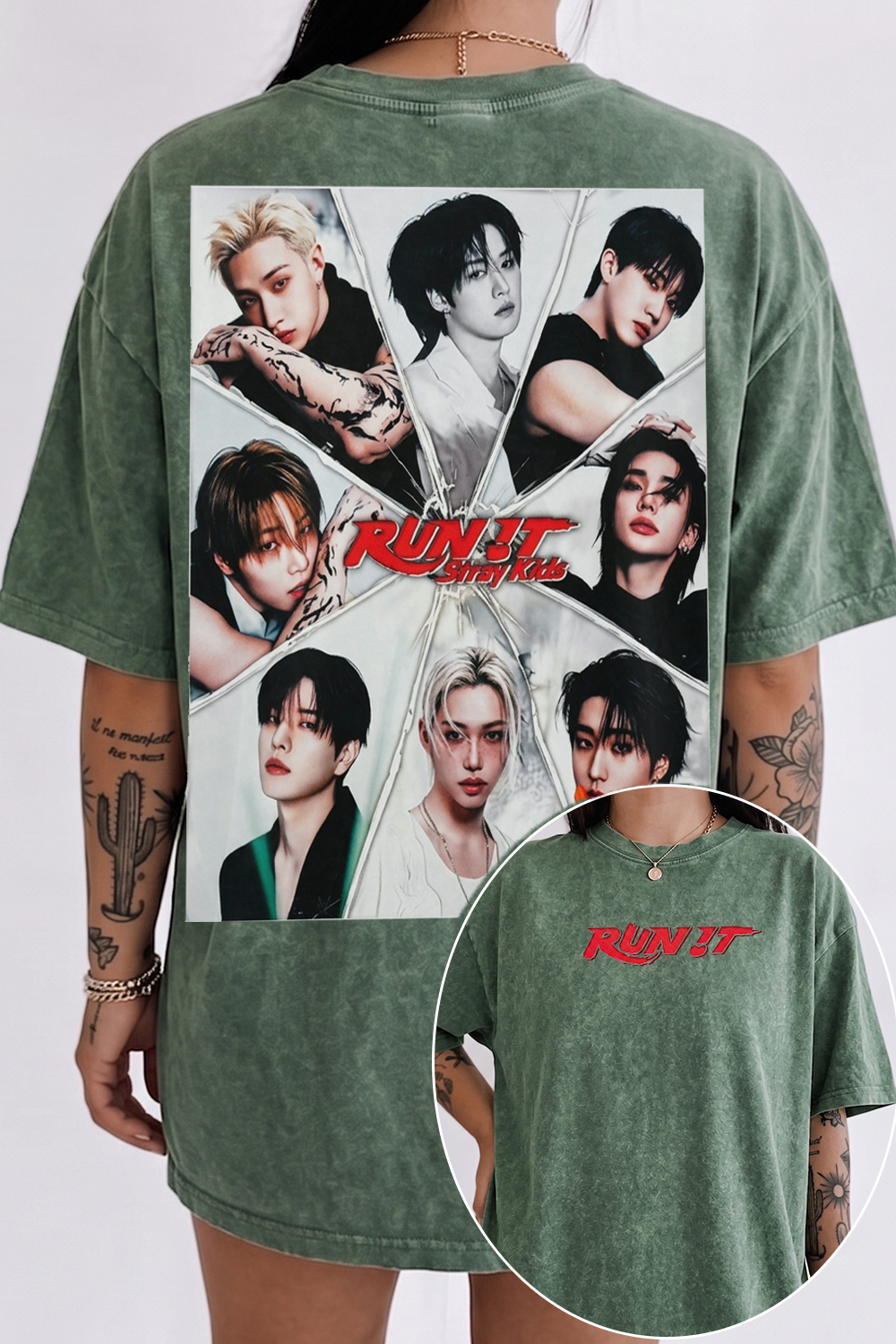 SKZ Run It Washed Cotton Shirt