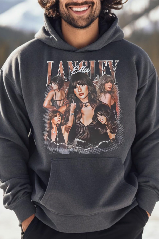 Ella Langley Printed Hoodie