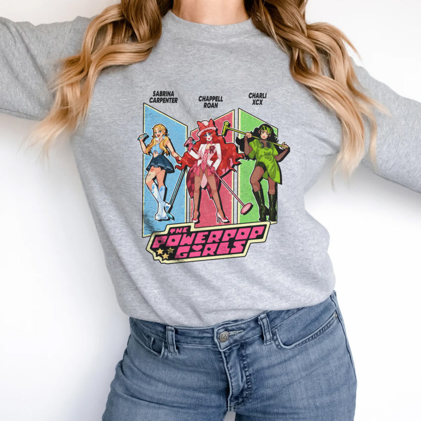 Power Pop Girls Vintage Sweatshirt
