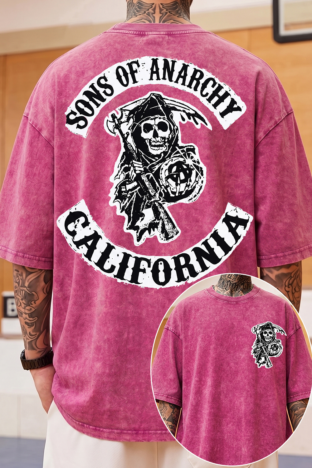 Sons Of Anarchy Washed Cotton Tee