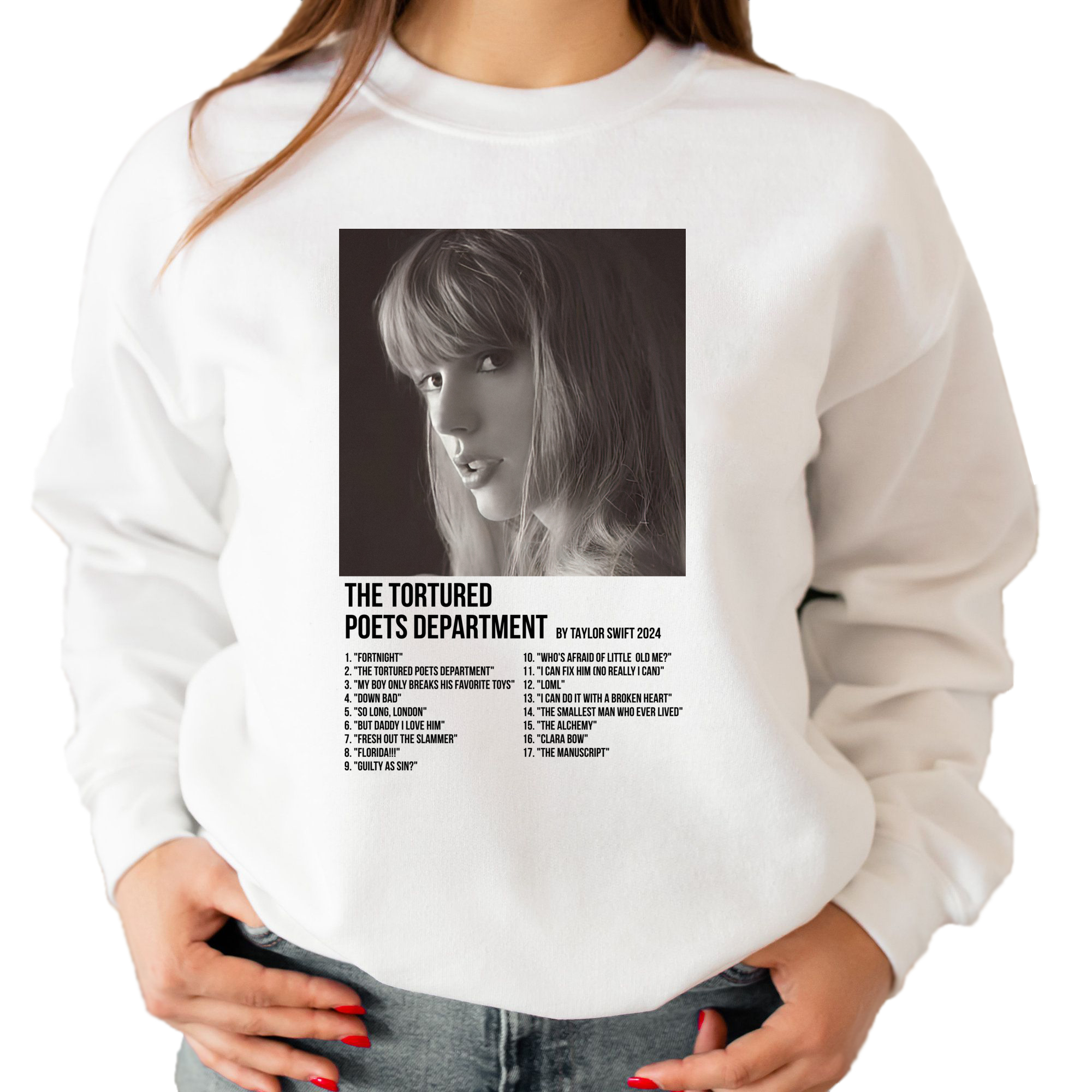The Tortured Poets Department Crewneck Sweatshirts
