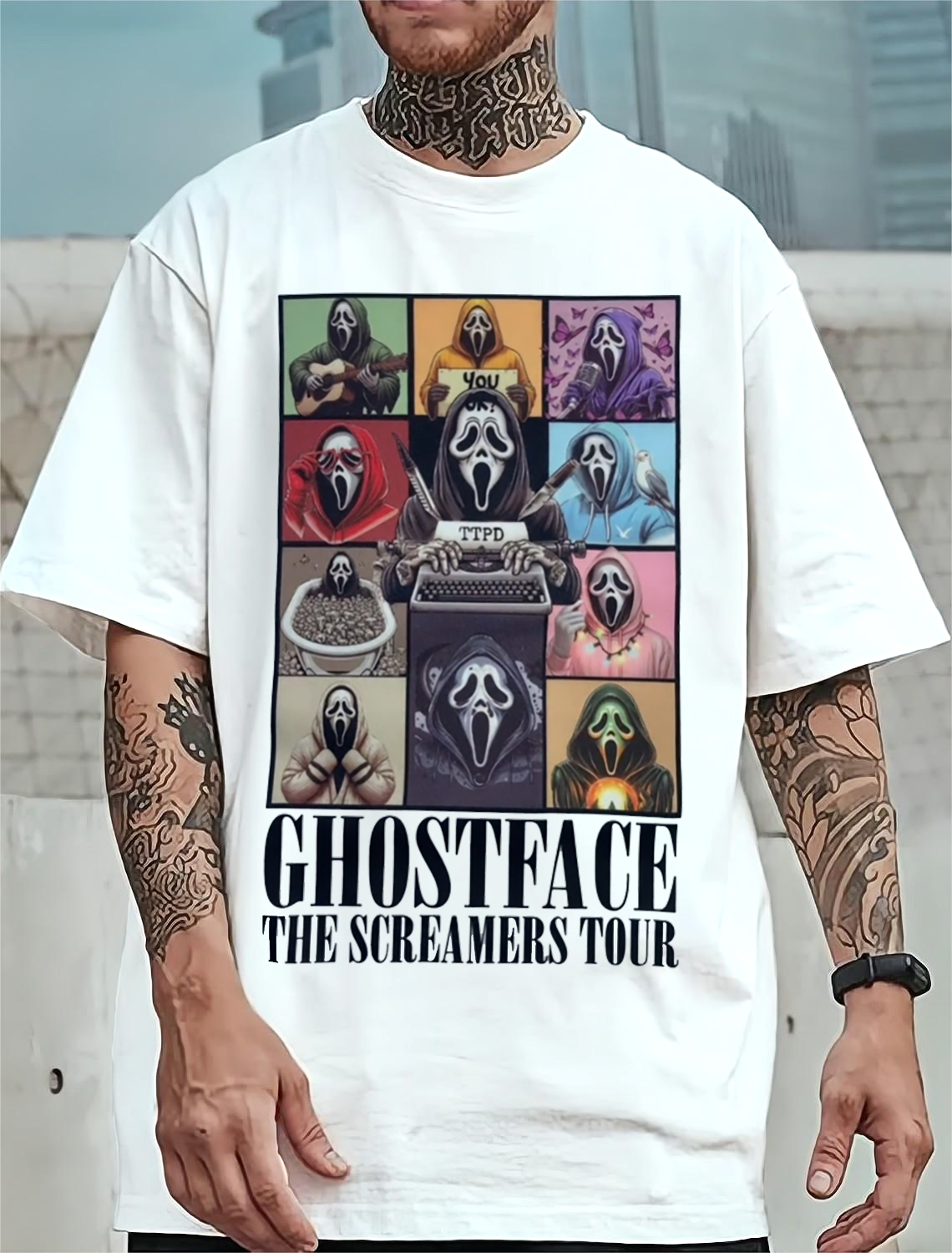 Ghostface The Screamers Tour Tshirt