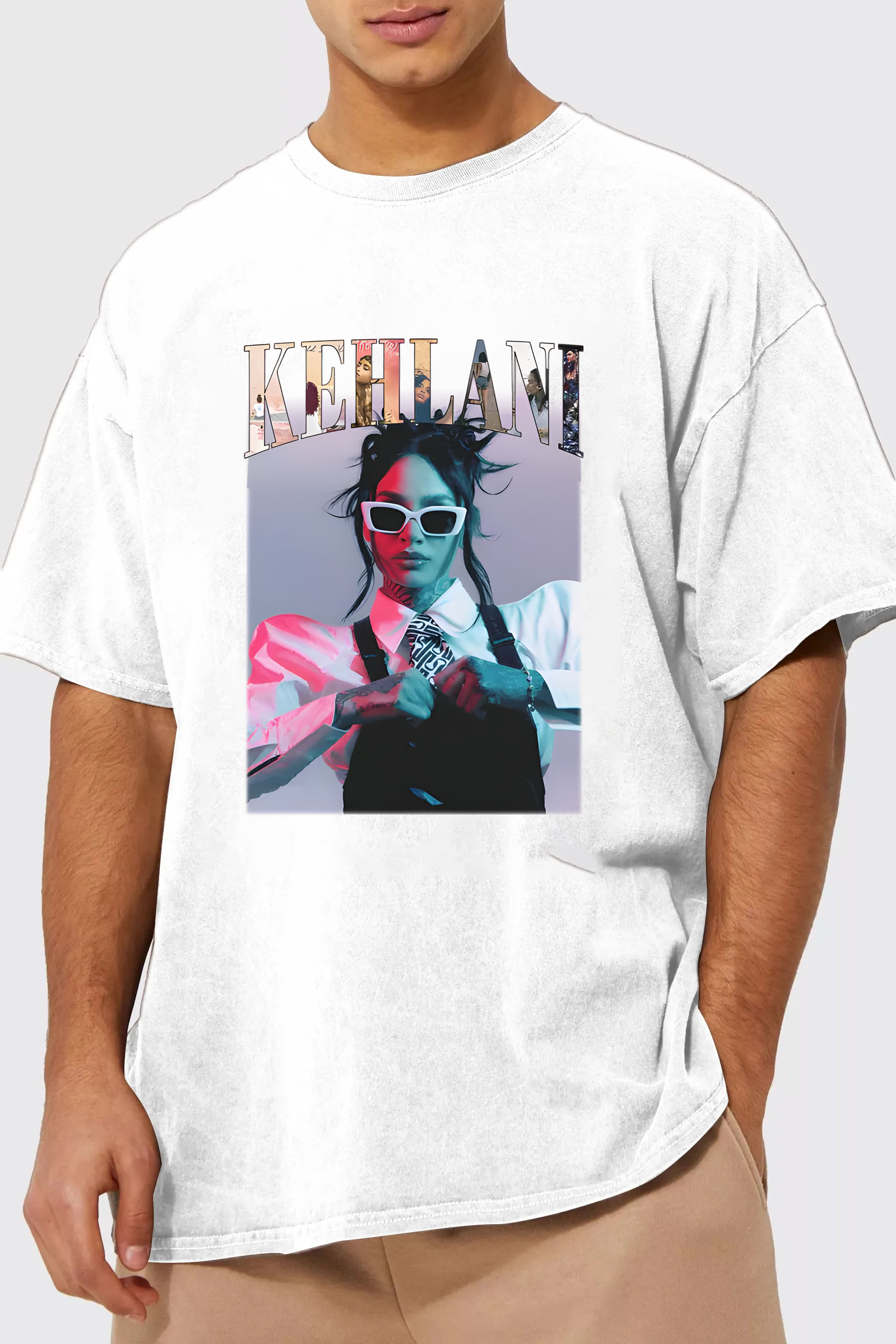 Kehlani Bootleg Rap Shirt- Men